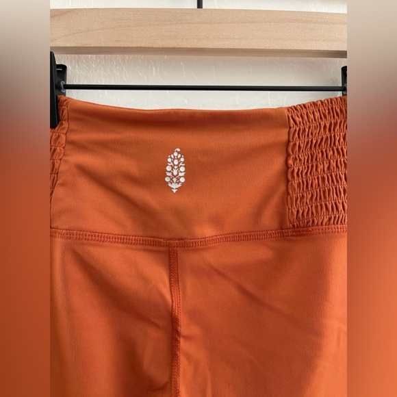 Free People Movement Orange Leggings - Picture 6 of 6